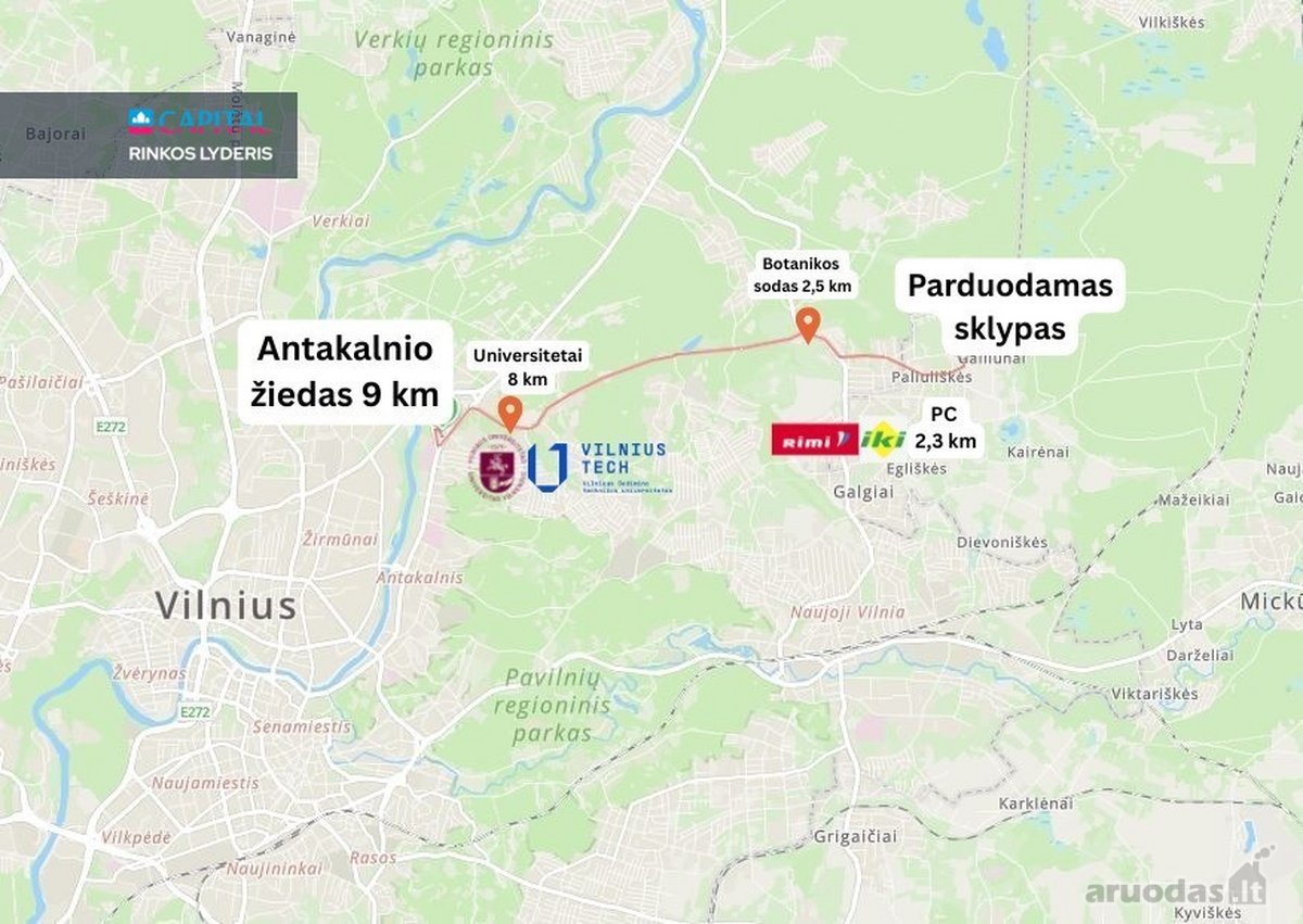 Šalia Antakalnio Ir Kairėnų Botanikos Sodo, - nuotraukos Nr. 6