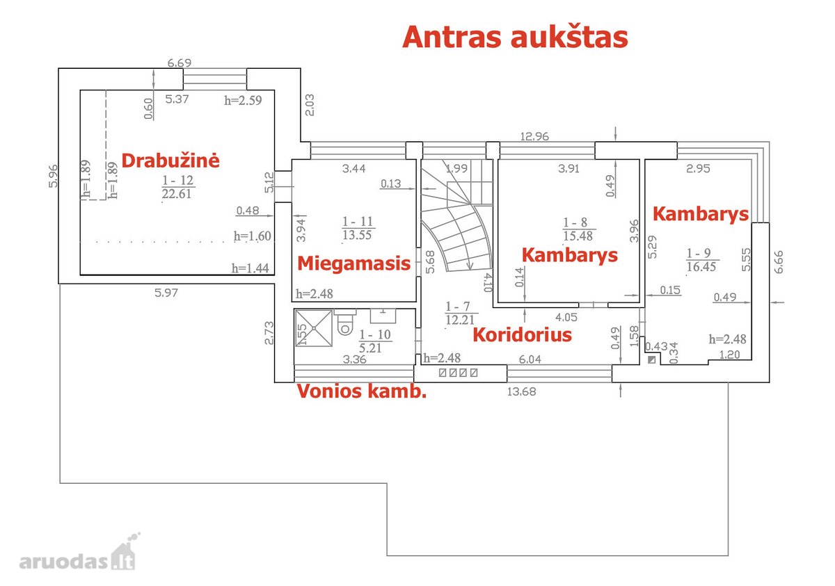 Vytėnuose parduodamas gerai įrengtas penkių - nuotraukos Nr. 42