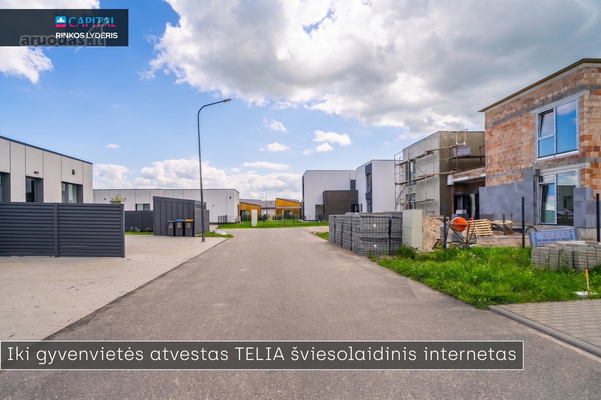 Jau susiformavusioje naujos statybos namų - nuotraukos Nr. 19