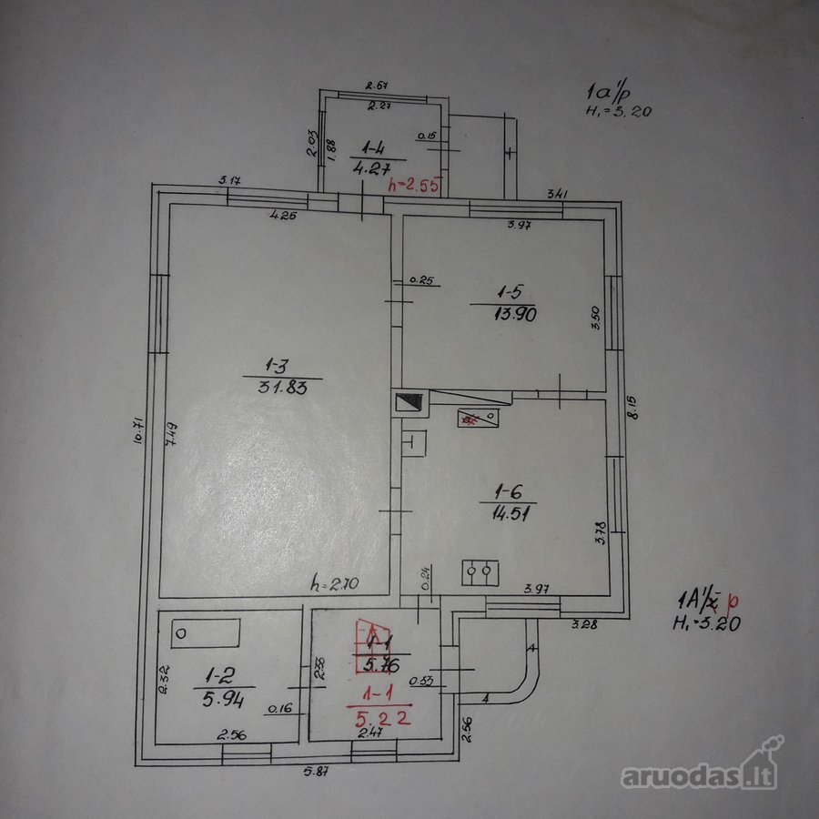 Parduodamas namas su 25a. sklypu ir ūkiniais - nuotraukos Nr. 13