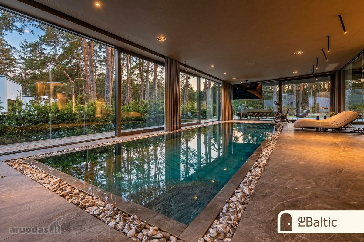 Modernios architektūros namas su privačiu Spa - nuotraukos Nr. 12