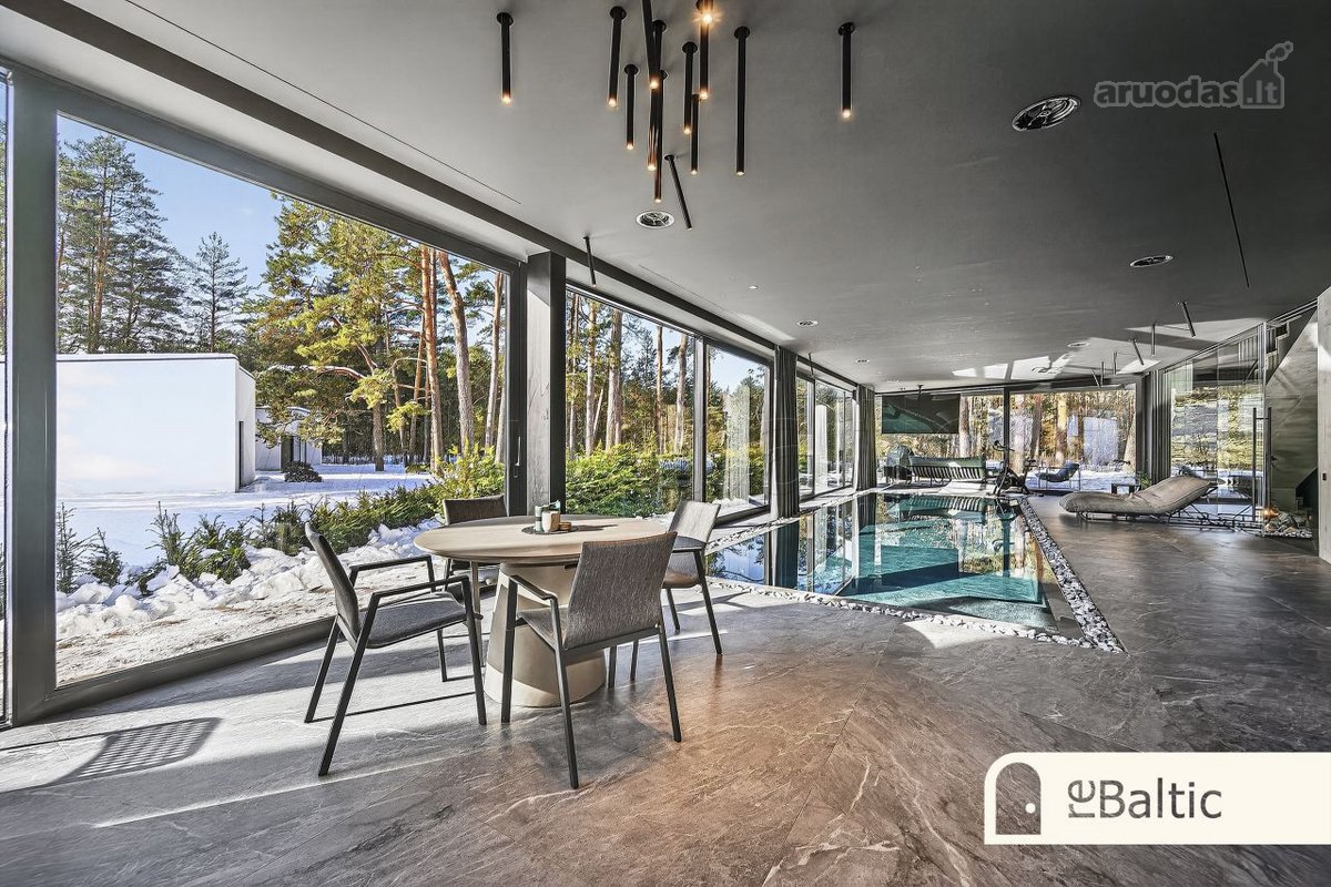 Modernios architektūros namas su privačiu Spa - nuotraukos Nr. 13