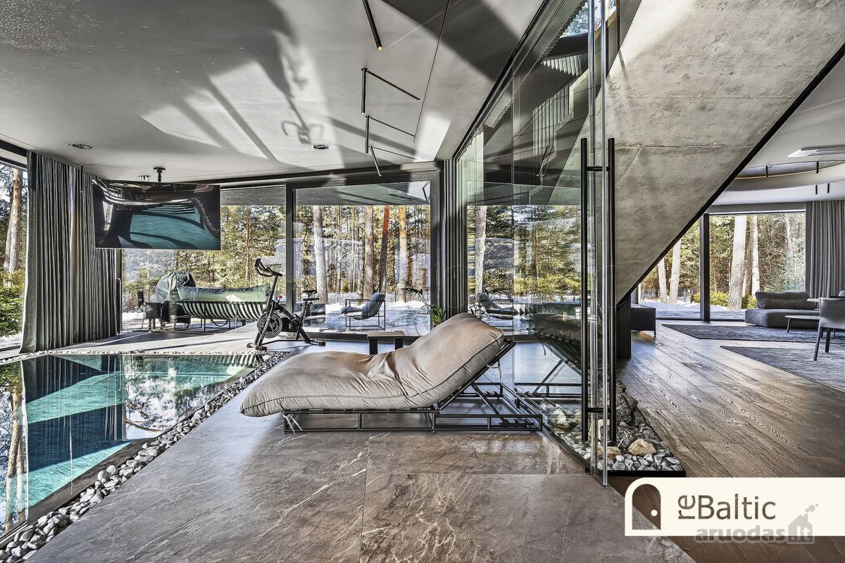 Modernios architektūros namas su privačiu Spa - nuotraukos Nr. 15