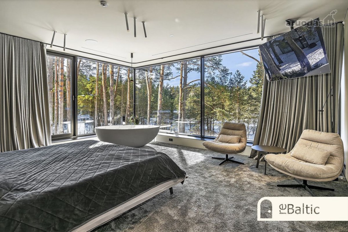 Modernios architektūros namas su privačiu Spa - nuotraukos Nr. 27