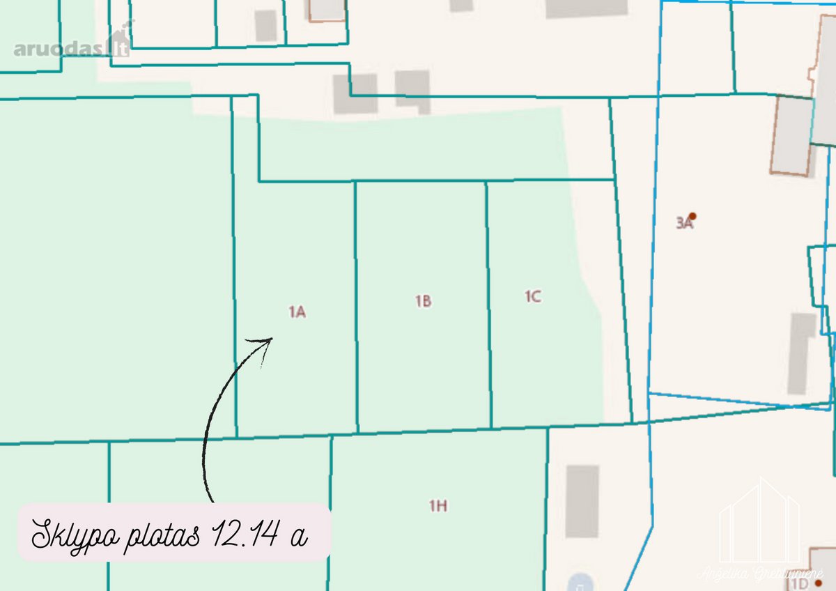 Parduodamas Namų Valdos Sklypas Dobromislėje - nuotraukos Nr. 5