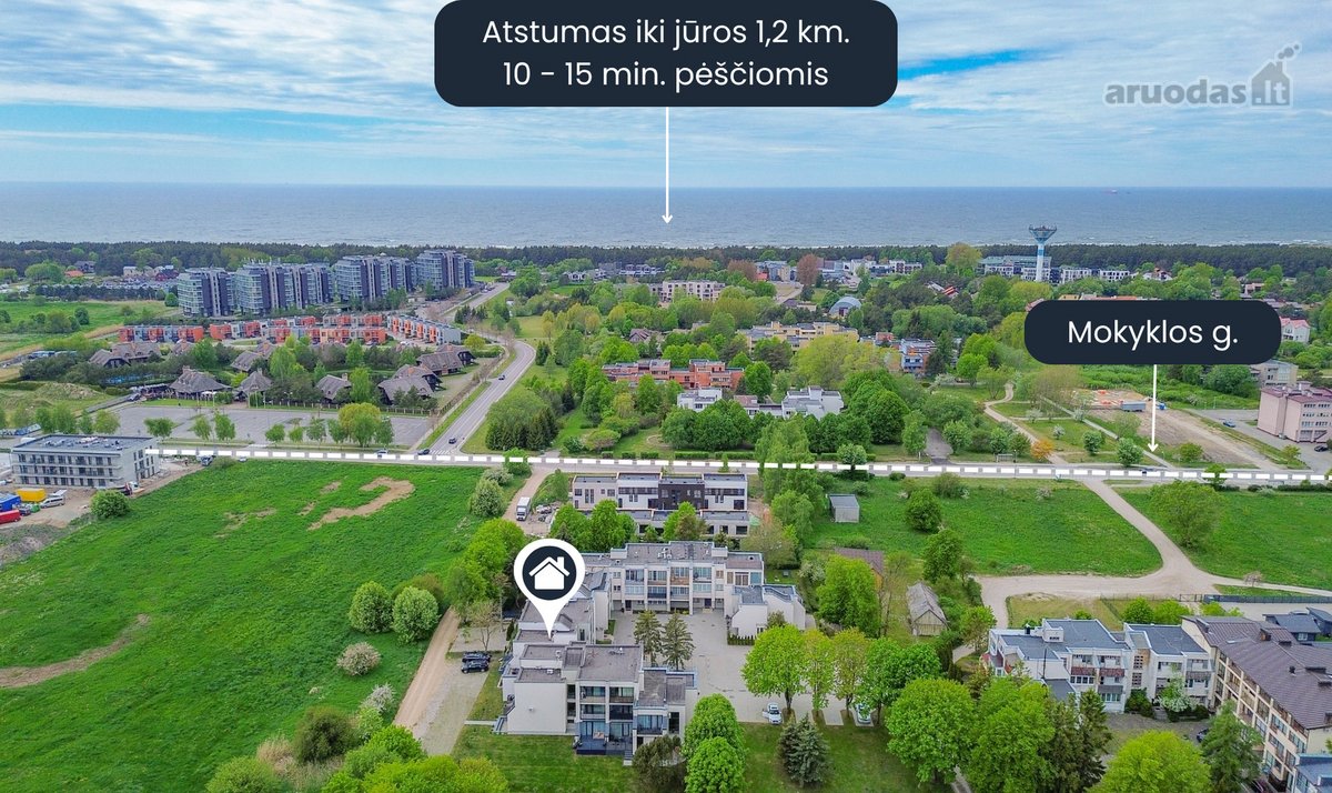 2 Kambarių Butas Šventojoje - Poilsiui Prie - nuotraukos Nr. 2