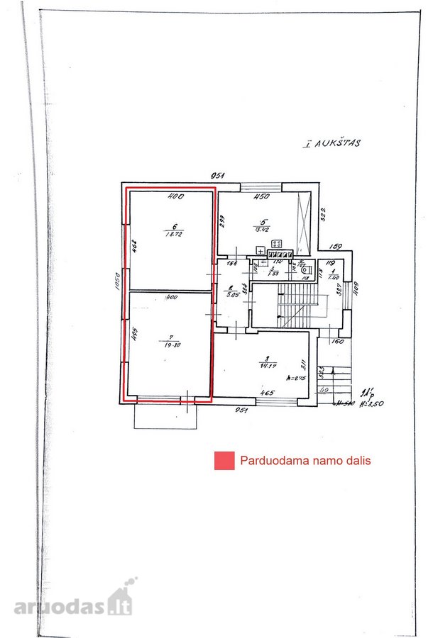 Nauja Kaina! Parduodama 76,54 kv. m ploto - nuotraukos Nr. 10