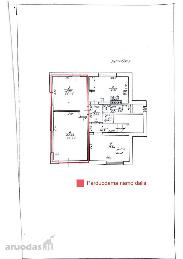 Nauja Kaina! Parduodama 76,54 kv. m ploto - nuotraukos Nr. 14