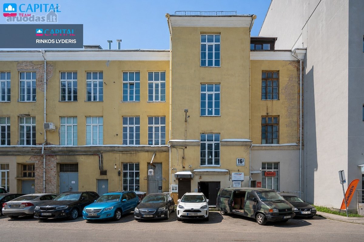 Parduodamos 91,52 Kv.m. Gamybinės Paskirties
