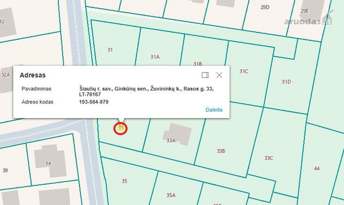 Parduodamas, paskutinis iš 8 sklypų, 10.71arų - nuotraukos Nr. 3