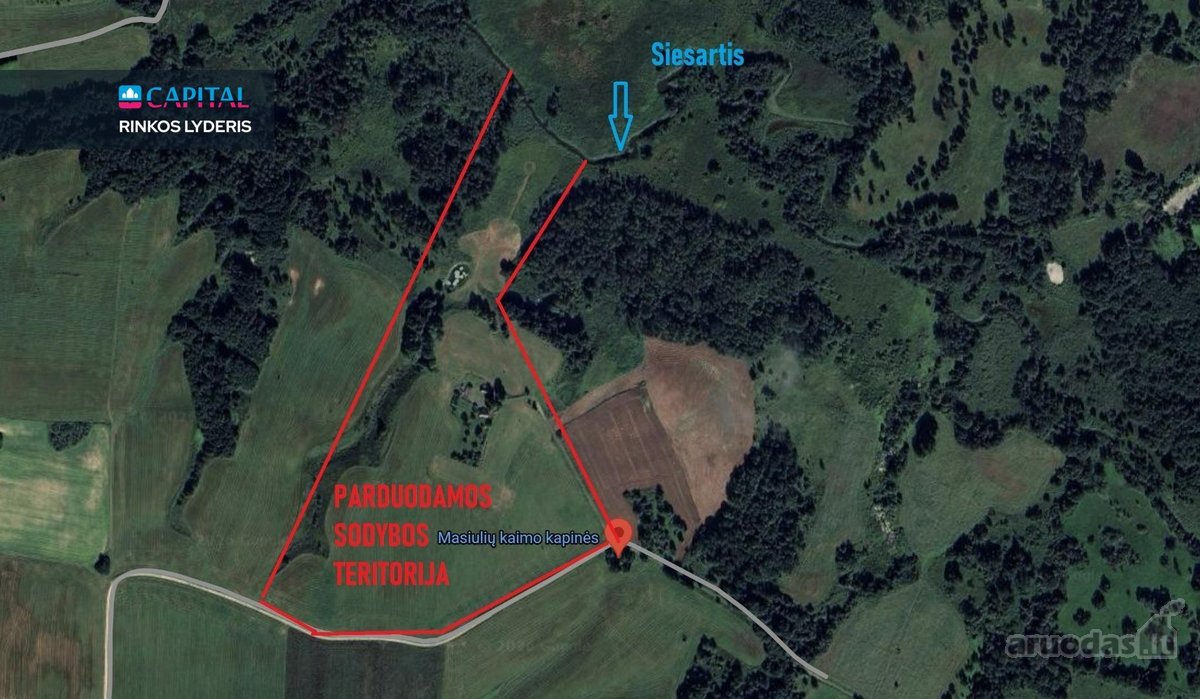 Parduodama Sodyba Su Upės Pakrante Masiulių K - nuotraukos Nr. 16