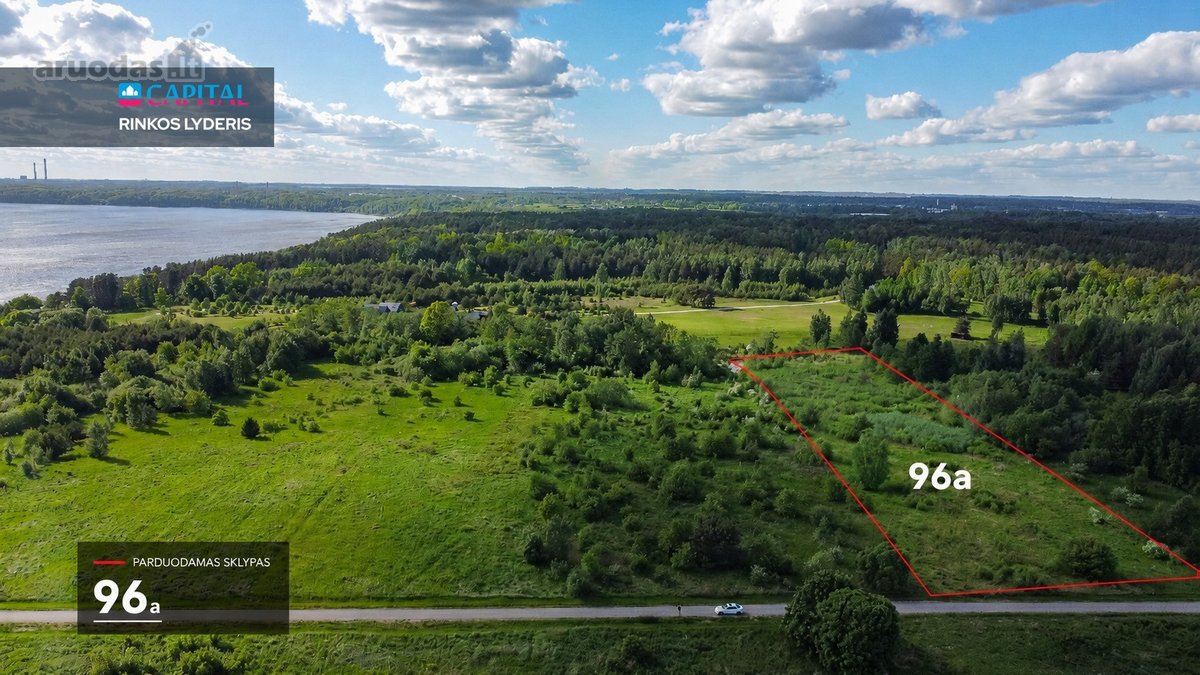Išskirtinis 96 arų sklypas šalia Kauno marių - nuotraukos Nr. 2