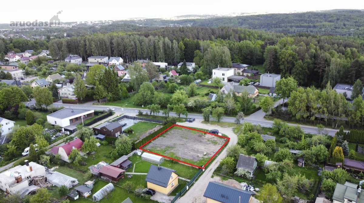 Ieškote vietos namo statybai, kur miesto