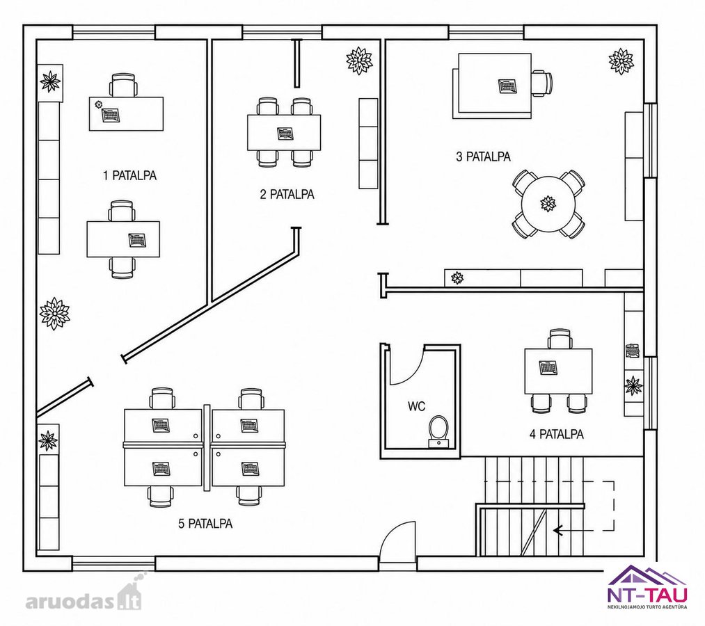 Išnuomojamos patalpos Raudondvario pl., - nuotraukos Nr. 33