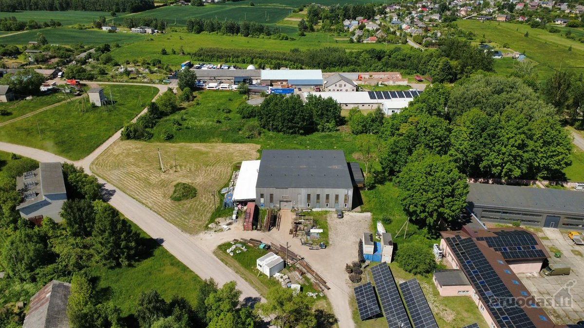 Parduodamas 1,43 ha pramonės paskirties