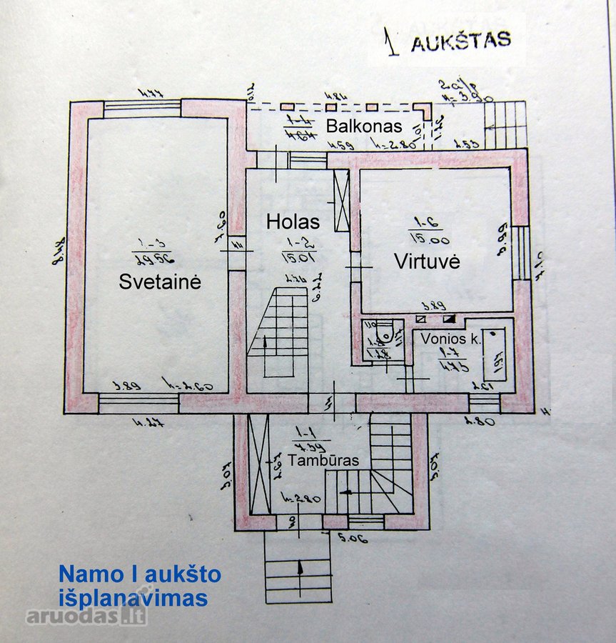 Parduodama išskirtinė namų valda su renovuotu - nuotraukos Nr. 20