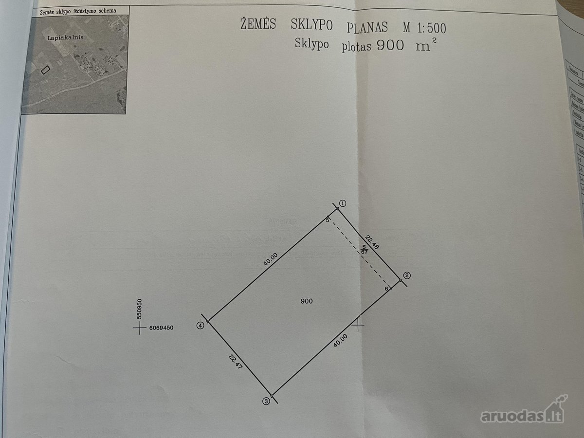 Parduodami pamatai 9 arų sklype su 22kw - nuotraukos Nr. 12