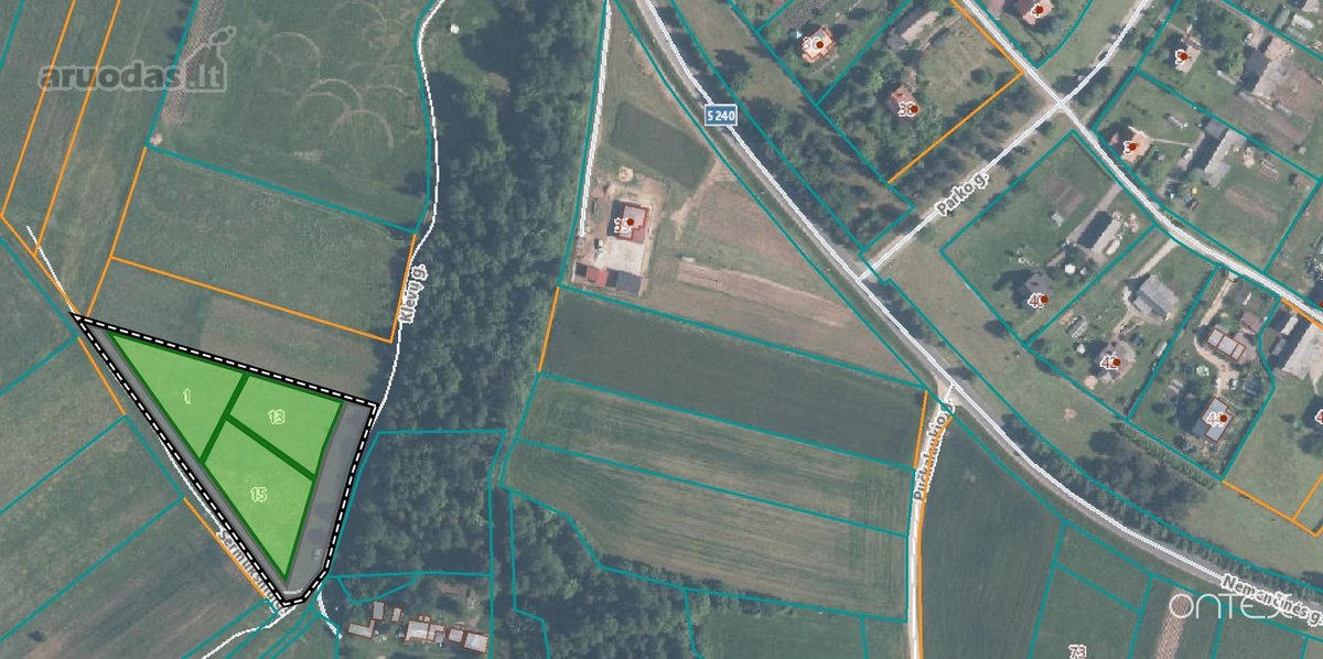 Parduodami 3 sklypai šalia Nemenčinės,