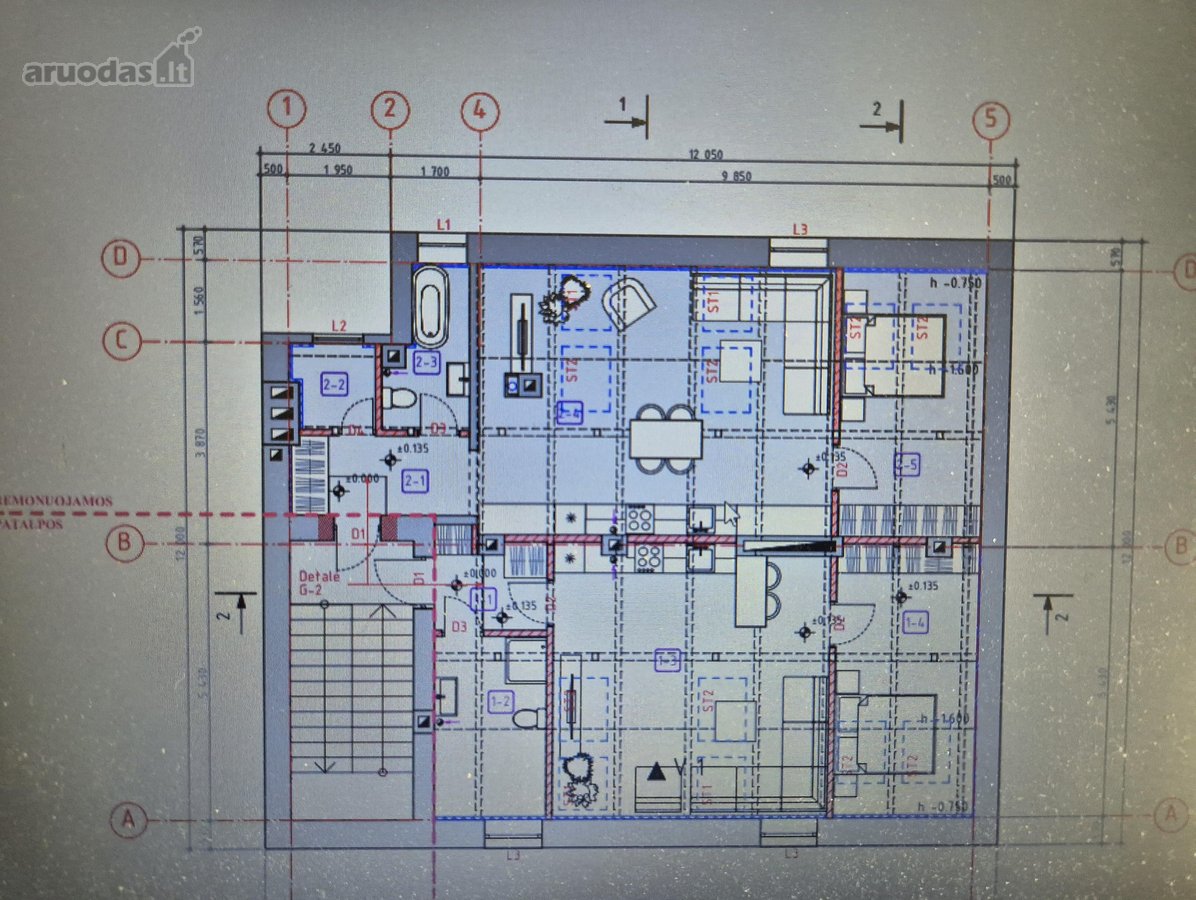 Parduodama neįrengta 87,69kv.m. palėpė. - nuotraukos Nr. 4
