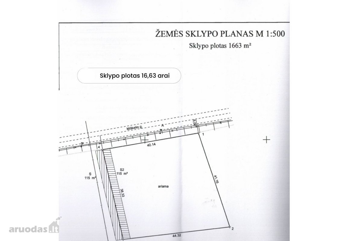 Parduodami 4 namų valdos sklypai Šerkšnėnų k. - nuotraukos Nr. 5