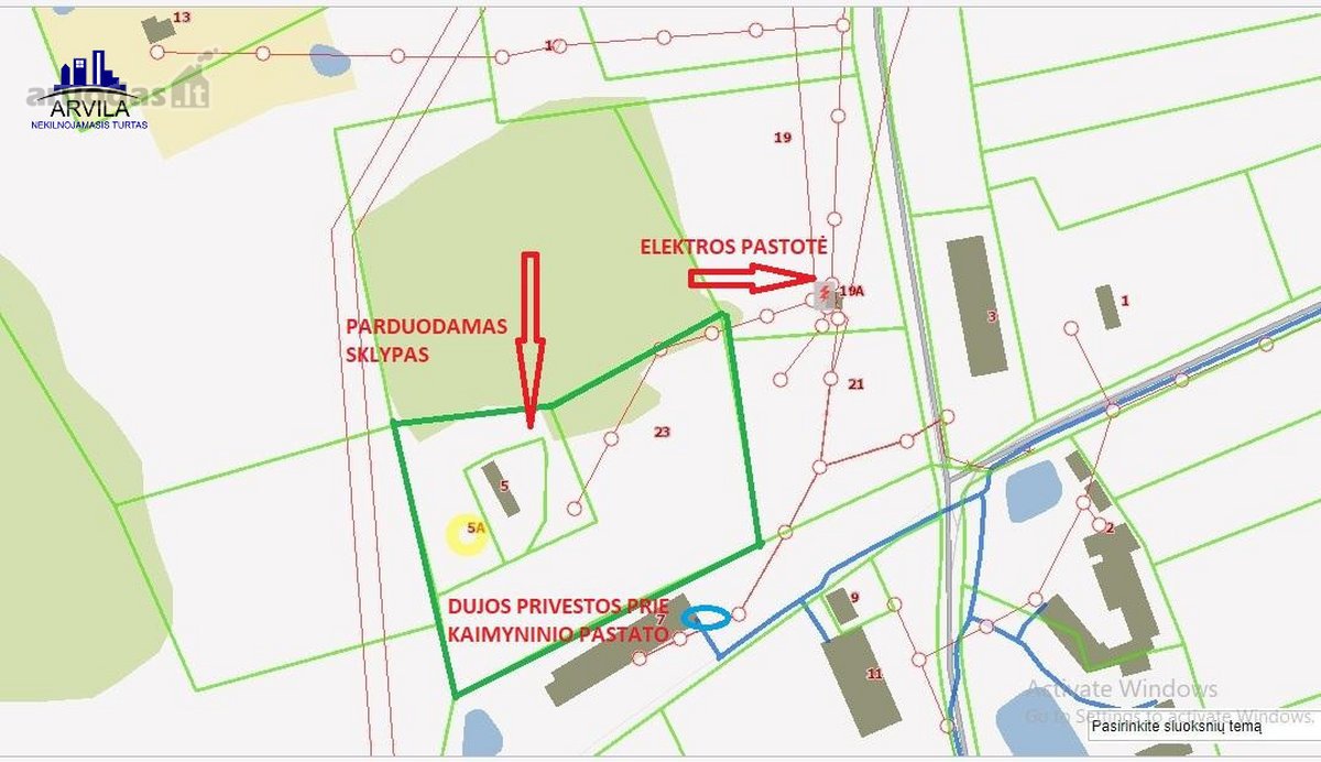 Parduodame pramonės paskirties sklypą. Dujos - nuotraukos Nr. 13
