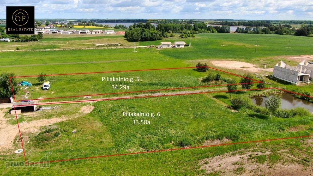Parduodami Du Namų Valdos Sklypai Šalia