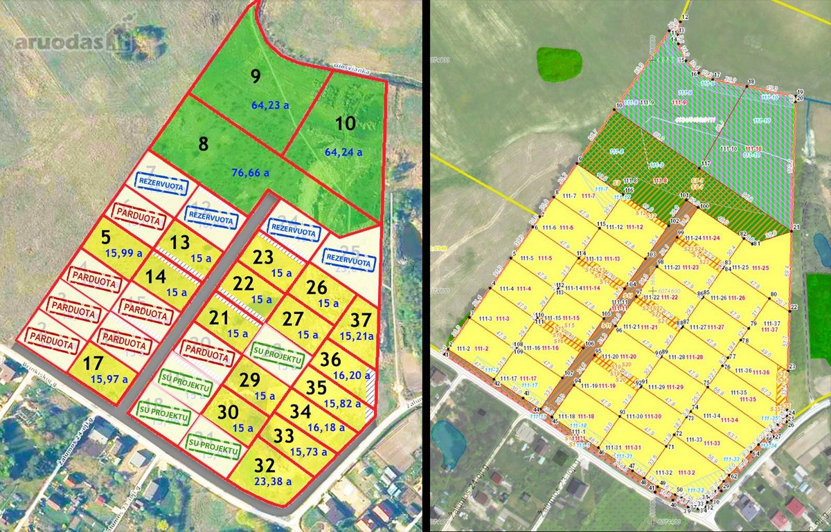 Parduodamas Sklypas Su Projektu, 15 a ploto. - nuotraukos Nr. 10