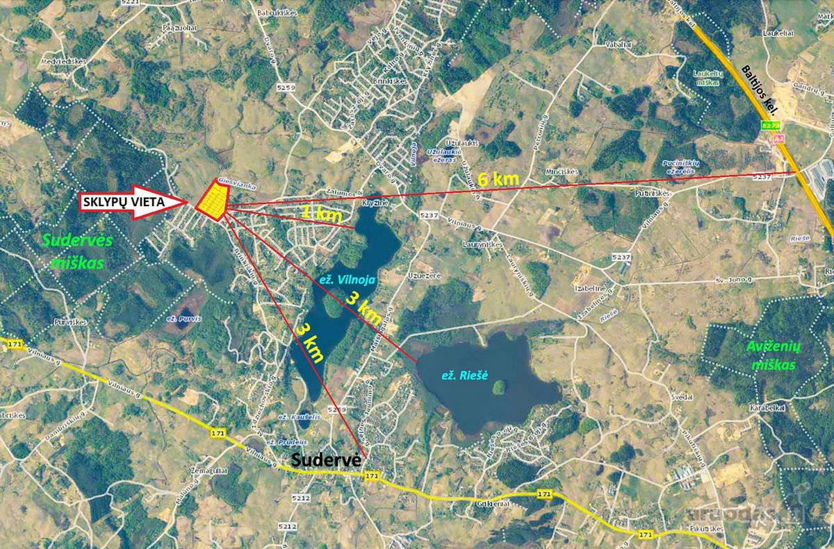 Parduodamas Sklypas Su Projektu, 15 a ploto. - nuotraukos Nr. 12