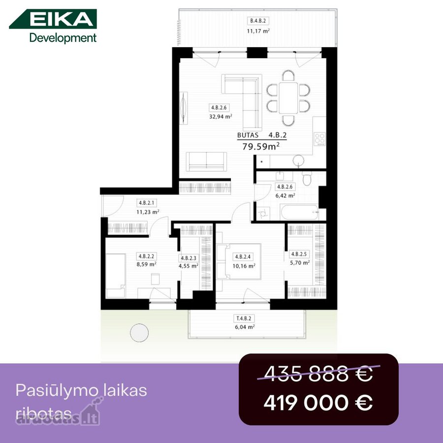 Kaina be nuolaidos: 435 888 Eur - nuotraukos Nr. 2