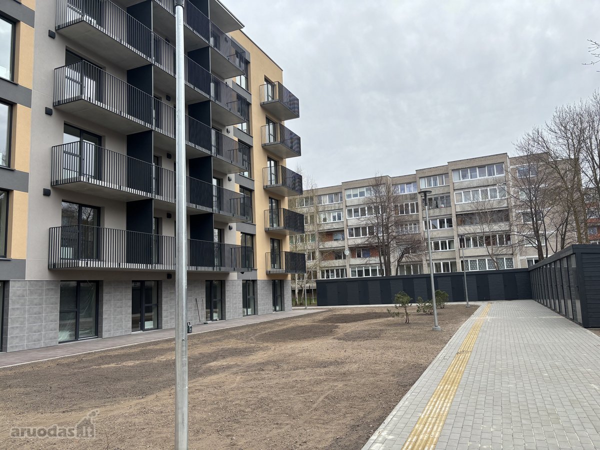 Naujos statybos 2 - jų kambarių butas su