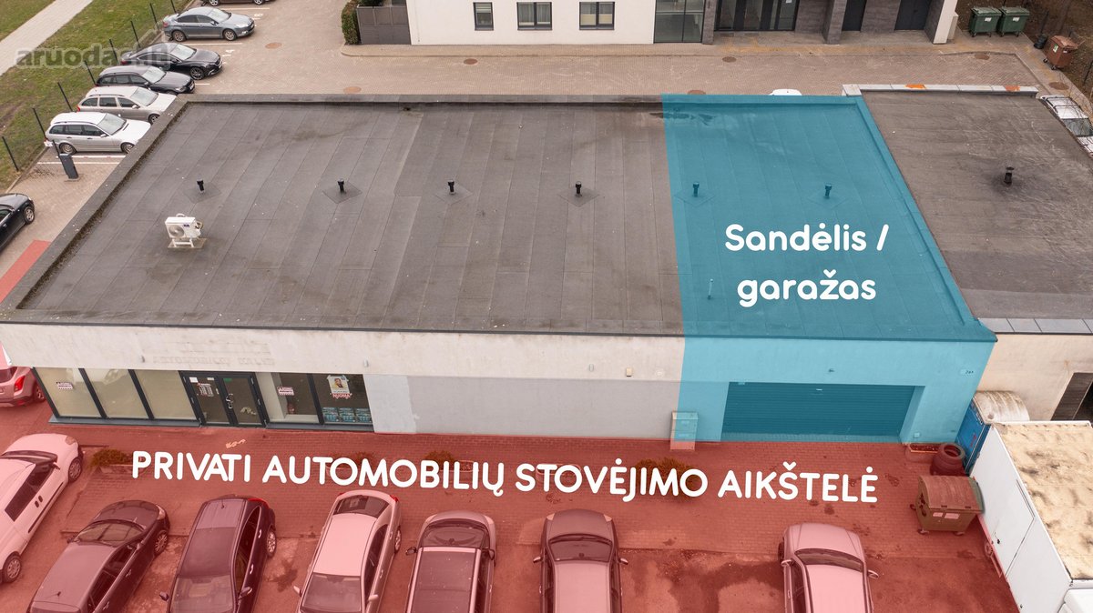 Atskiras 1 aukšto mūrinis pastatas