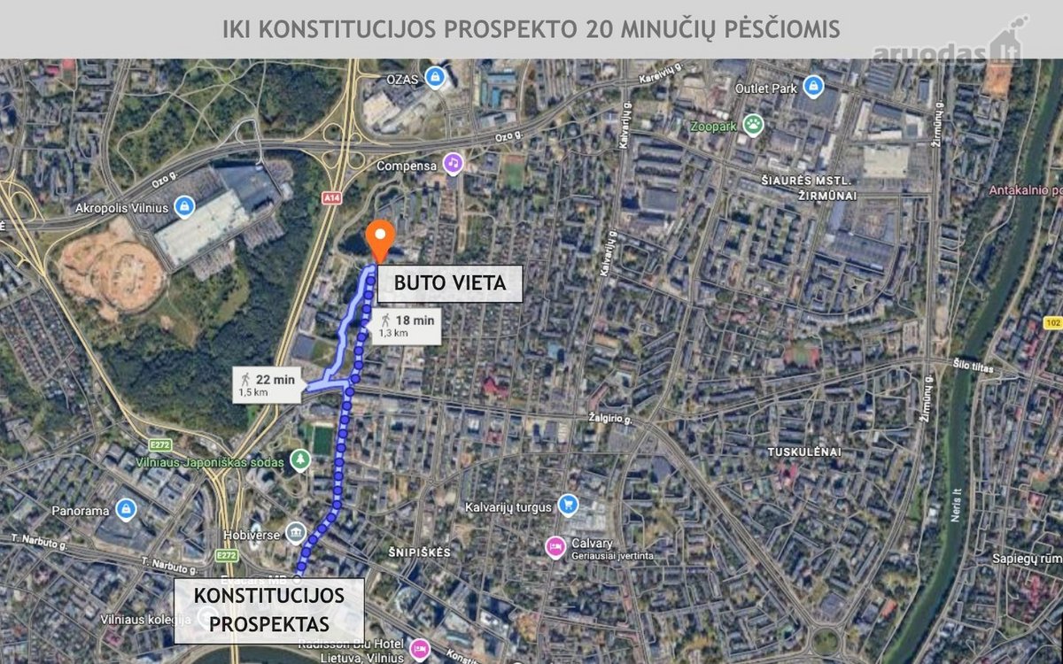 Parduodamas butas su balkonu strateginėje - nuotraukos Nr. 33