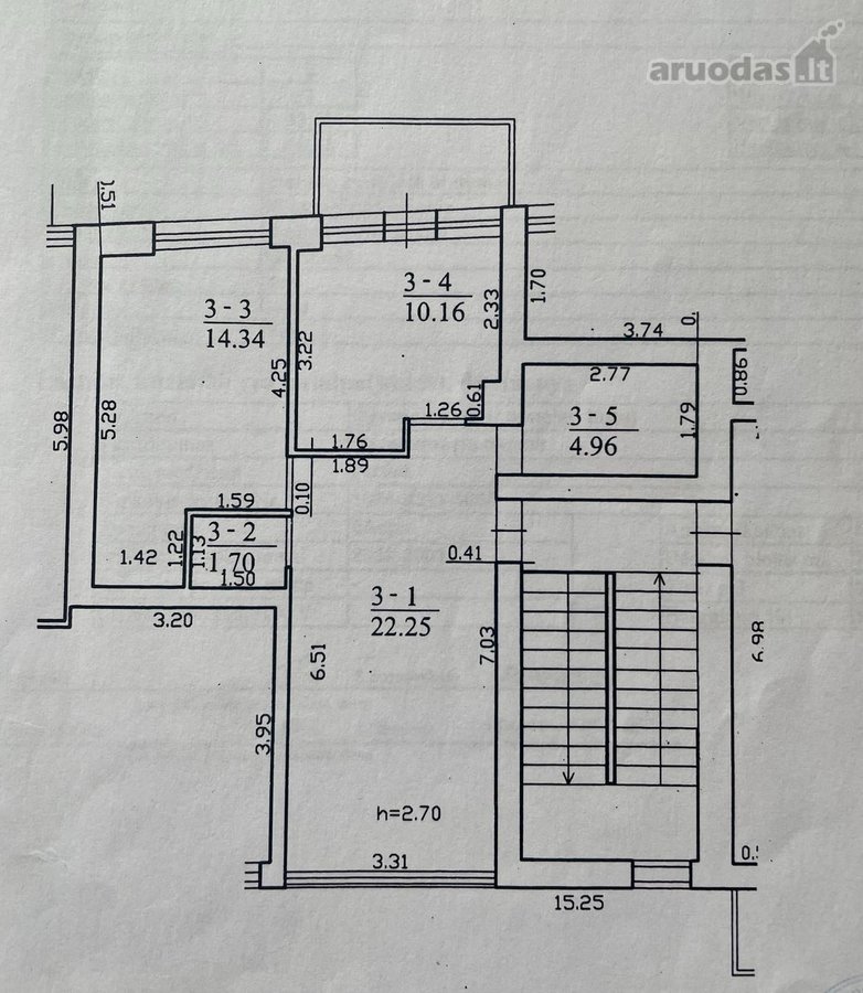 Parduodamas jaukus, šviesus ir erdvus butas - nuotraukos Nr. 14