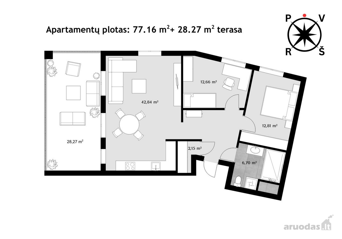 Prestižiniame, itin aukšta statybos kokybe - nuotraukos Nr. 28