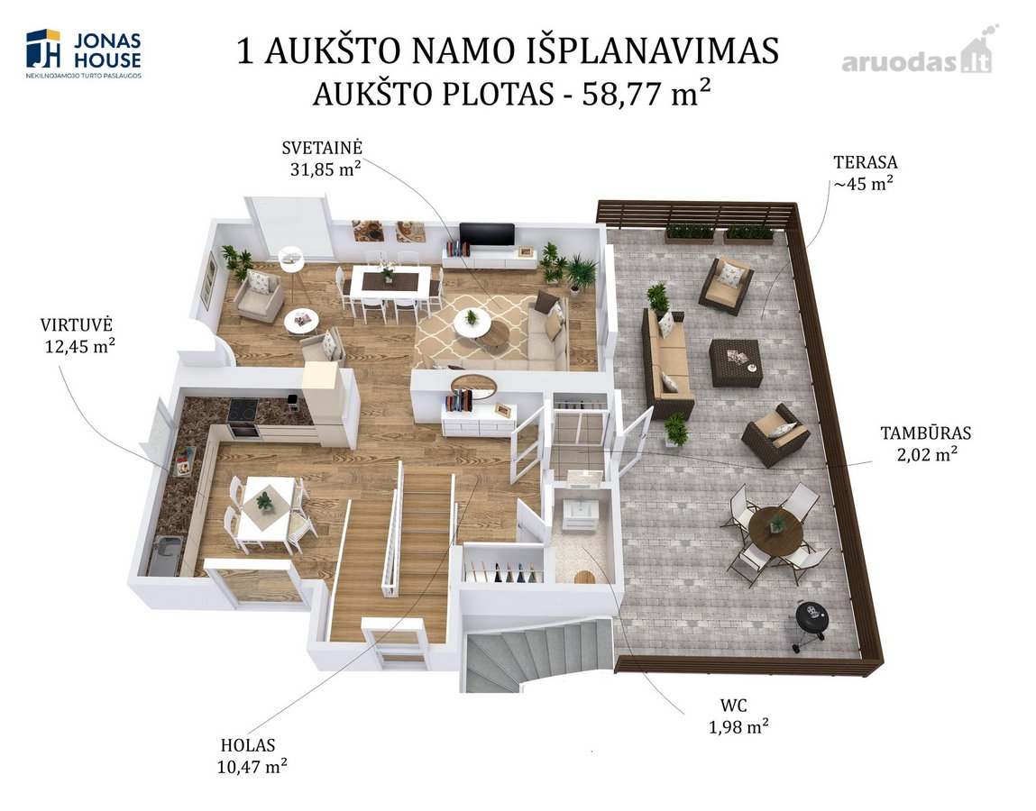 Antakalnio sen., J. Biliūno g., Parduodamas 4 - nuotraukos Nr. 12