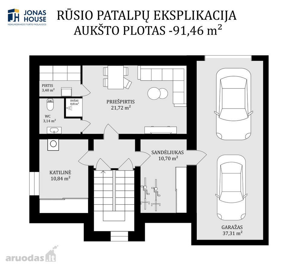 Antakalnio sen., J. Biliūno g., Parduodamas 4 - nuotraukos Nr. 37
