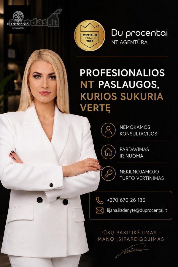 Nt agentūra "Du Procentai" 2% siūlo! - nuotraukos Nr. 3