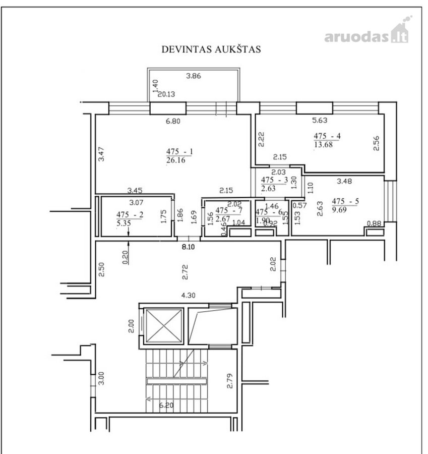 Parduodamas Modernus 3 Kambarių Butas Verkių g. 39 - nuotraukos Nr. 43