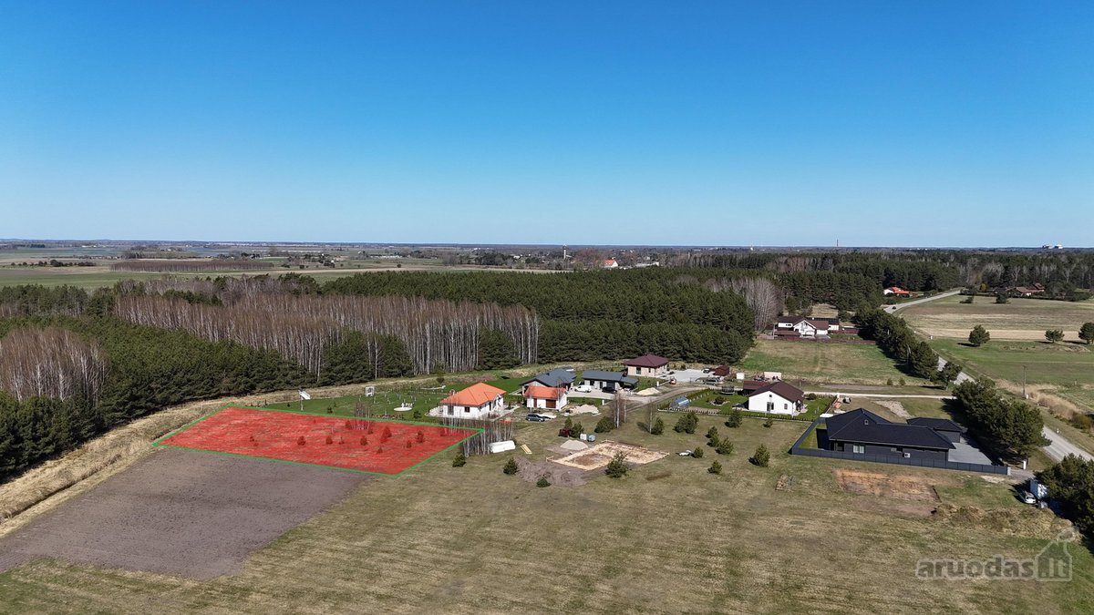 Parduodamas Namų Valdos Žemės Sklypas Šilutės