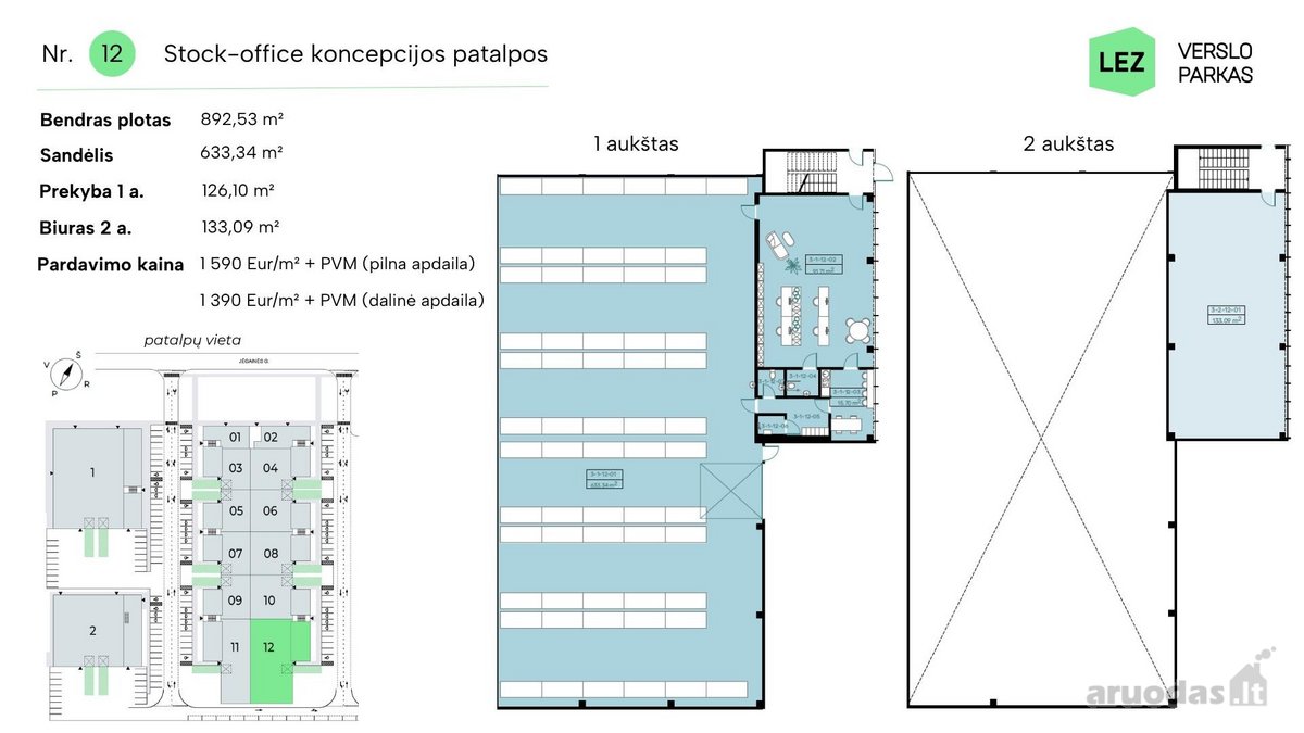 Nuomojamos ir parduodamos „stock-office“ - nuotraukos Nr. 17