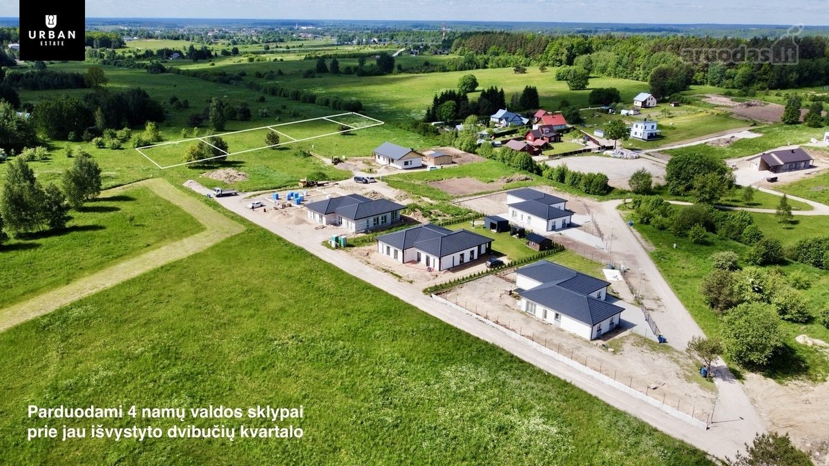 Parduodami 4 gyvenamosios paskirties sklypai - nuotraukos Nr. 2