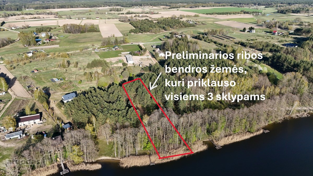 Parduodami 3 Išskirtiniai Namų Valdos Sklypai - nuotraukos Nr. 4