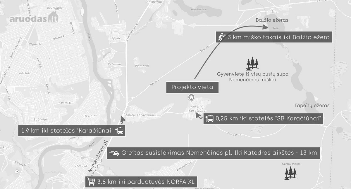 Miško Oku – privatus šešių namų kvartalas - nuotraukos Nr. 65
