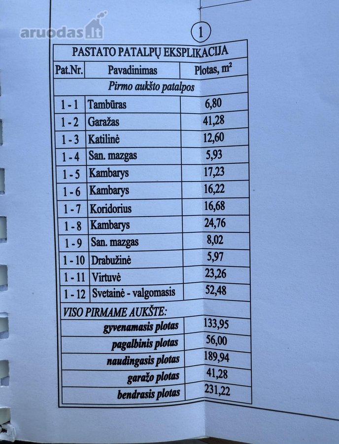 Parduodamas namas su garažu ir dideliu sklypu. - nuotraukos Nr. 14