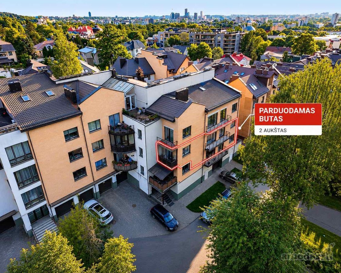 Išskirtinė galimybė įsigyti trijų kambarių