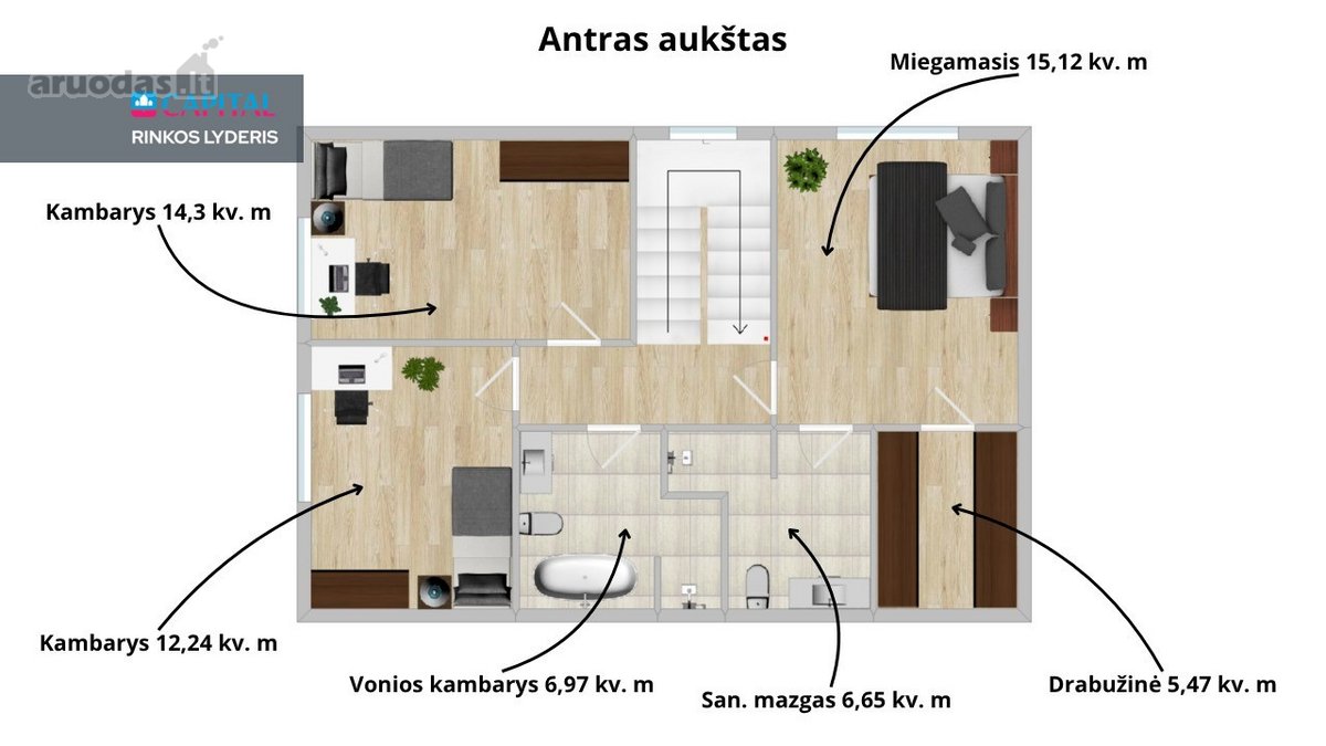 Ieškote Individualaus, Pilnai Įrengto - nuotraukos Nr. 17