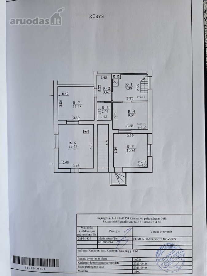 Parduodamas erdvus butas nuosavų namų valdoje.  - nuotraukos Nr. 18