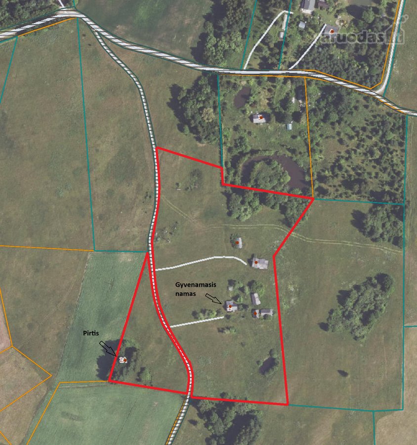 Sodyba Su 3,2 Ha Sklypu Ir Tvenkiniu Molėtų - nuotraukos Nr. 13