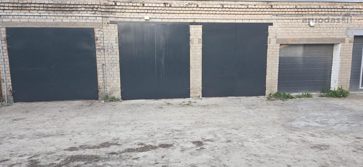 Nuomojami įvairių dydžių mūriniai garažai