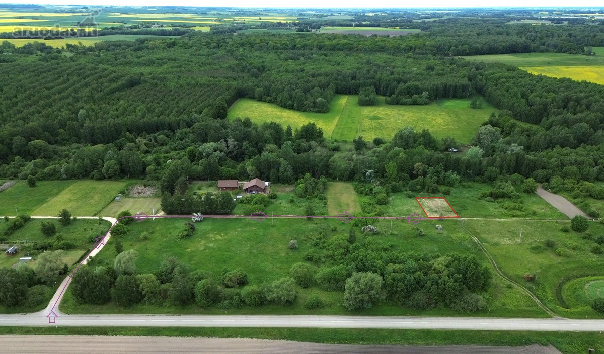 Parduodamas 6 arų sodo sklypas Ridikų g. 26,